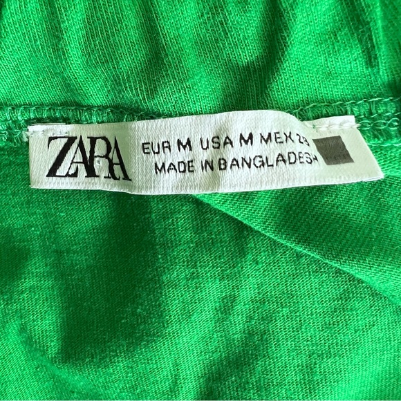 ZARA Asymmetric Dress With Adjustable tie straps Size M - Picture 6 of 8